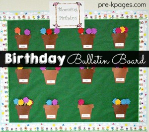 Celebrating Student Birthdays in Preschool Pre-K and Kindergarten