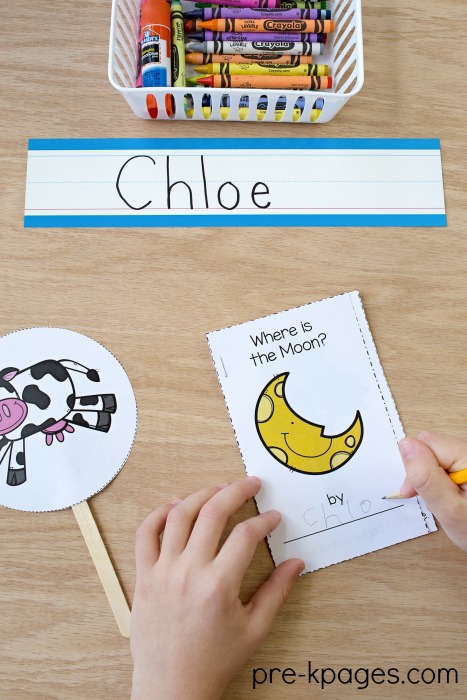 Hey Diddle Nursery Rhyme Activities Hey Diddle Nursery Rhyme Printable Book