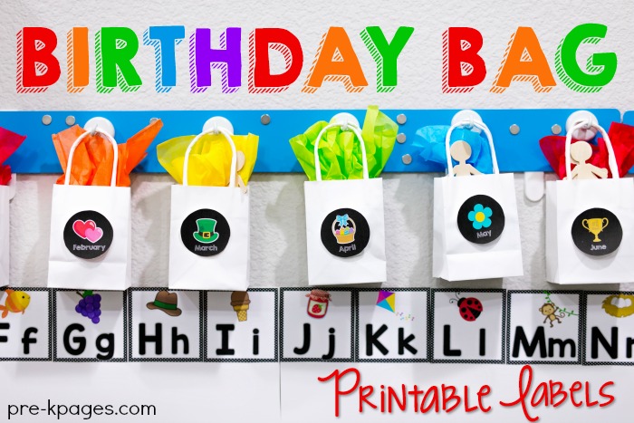 Sample Of Birthday Chart For Preschool