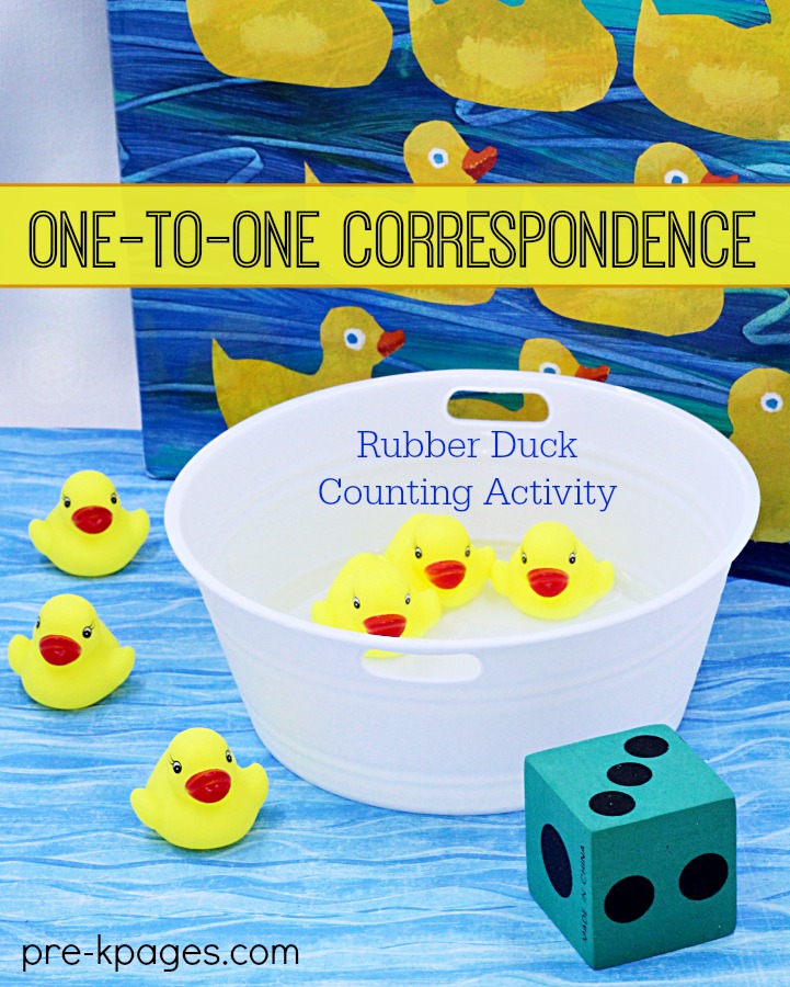 One to One Correspondence Duck Counting Activity