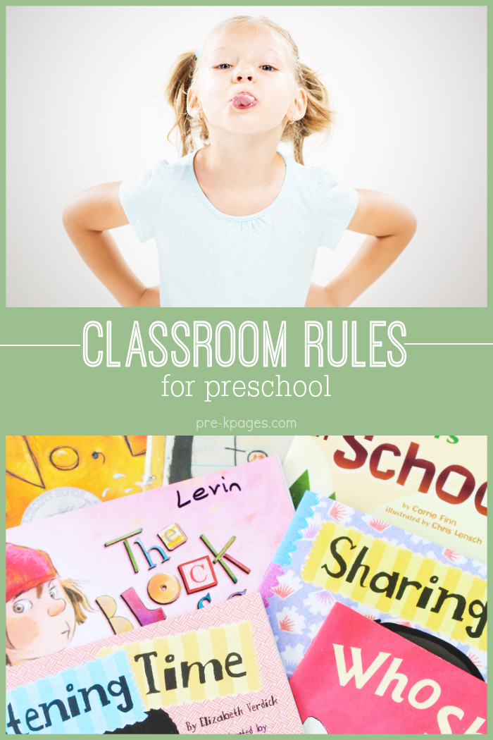 Kindergarten Rules Chart