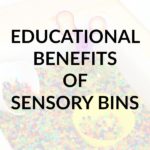 Quais são os benefícios educacionais sensorial bandejas
