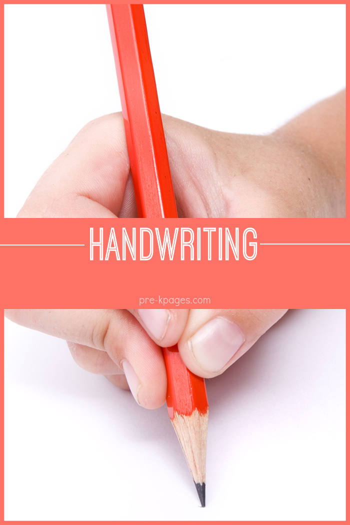 my handwriting test Motor  Fine Handwriting Preschool Skills