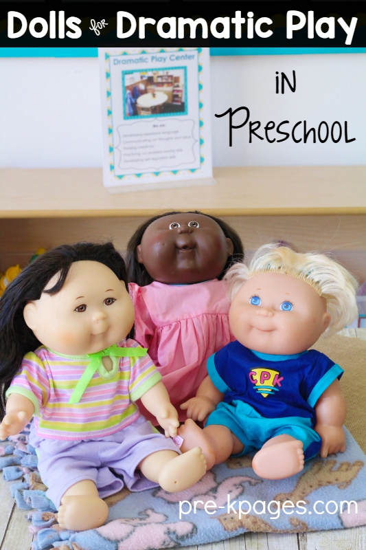 Dolls for Pretend Play in Preschool