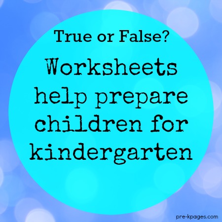 How To Teach Without Using Worksheets In Preschool