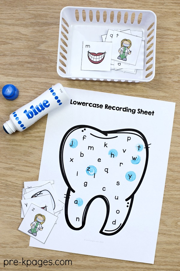 dental health theme activities for preschool