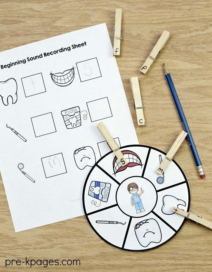 dental health theme activities for preschool