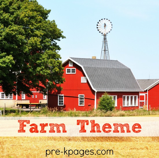 Farm Theme Activities For Preschool