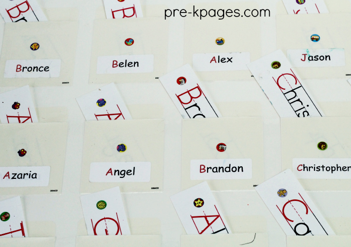 Name Chart Preschool