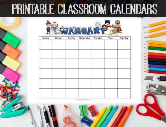 Printable Homework Calendars Preschool Kindergarten
