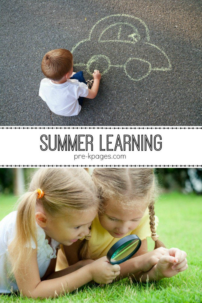 Summer Packet for Preschool and Kindergarten