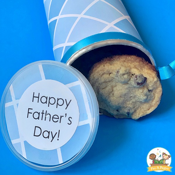 Father's Day Cookie Gift @pre-kpages.com