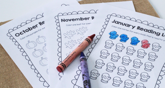 kindergarten printable log reading free Reading Printable Logs and for Kindergarten Preschool