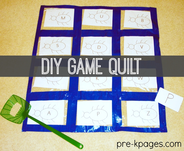 DIY Game for Learning the Alphabet: Swat the Bugs!