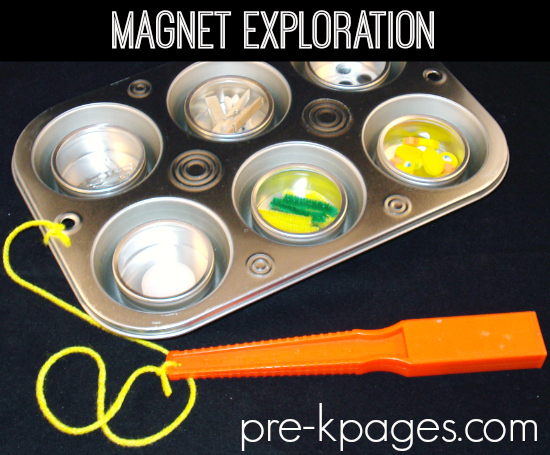 teaching magnets to kindergarten