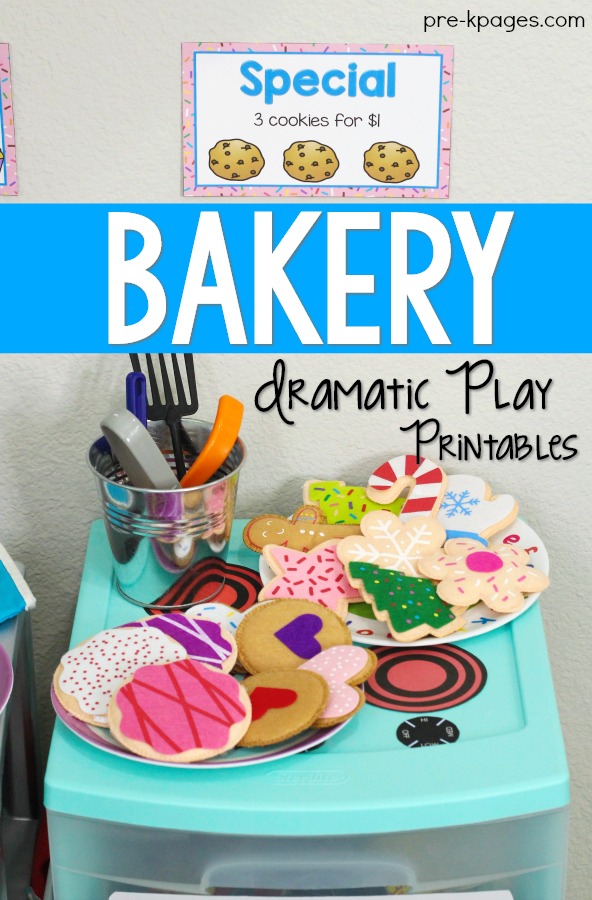 pretend play bakery