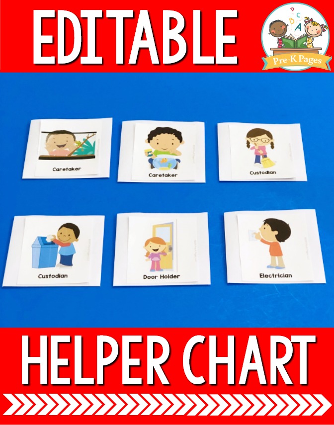 Pre K Job Chart Pictures