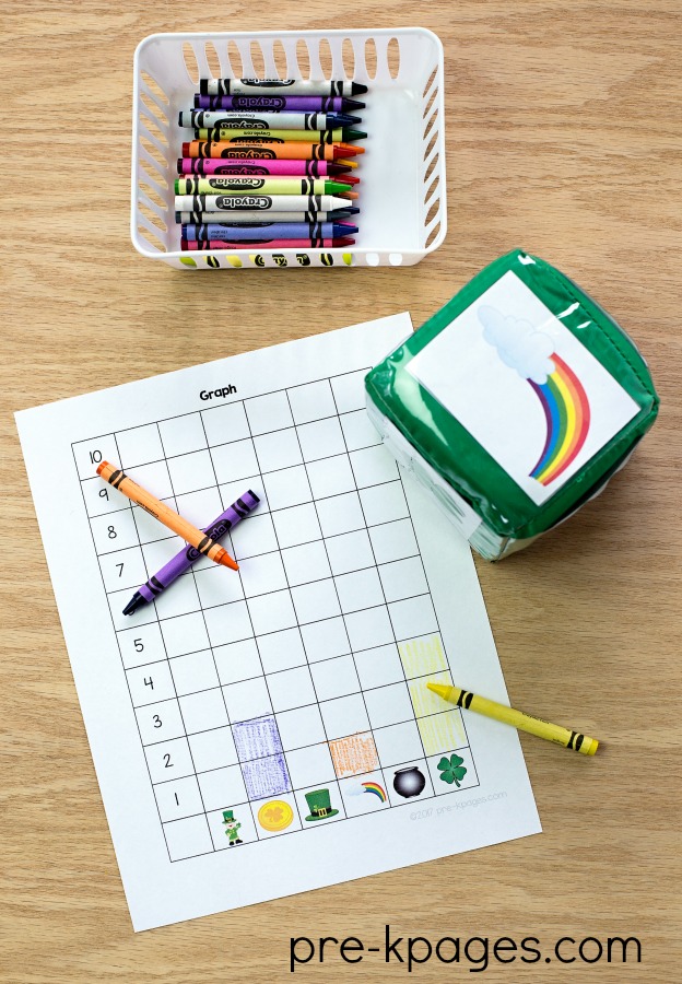 St Patricks Day Graphing Activity