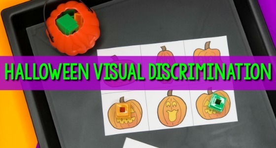 Halloween Visual Discrimination Printable