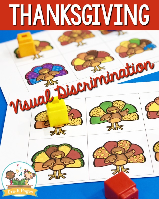 thanksgiving-visual-discrimination-activity