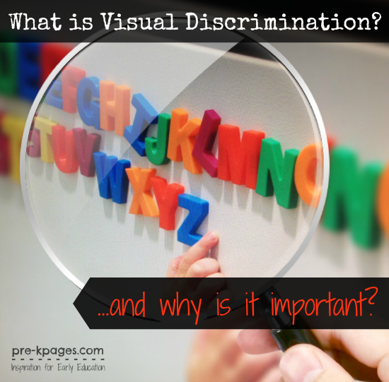 What is Visual Discrimination & Why is it  Important? #preschool #kindergarten