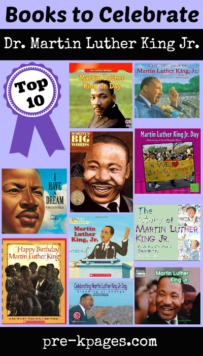 Dr. Martin Luther King Jr. Picture Books for Preschool and Kindergarten