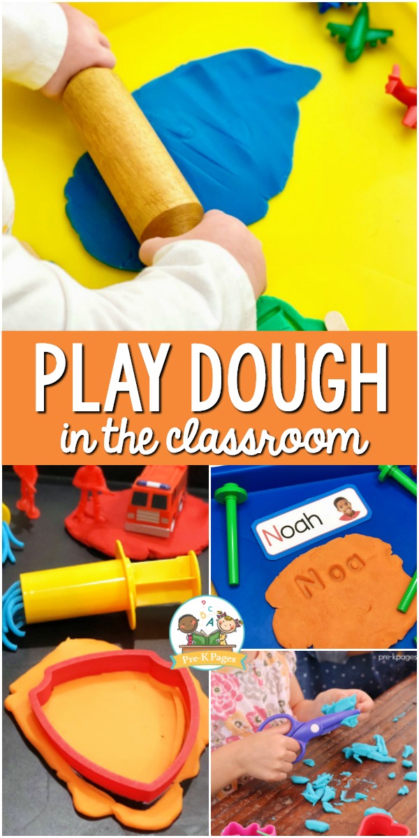 Play Dough Center Ideas for Preschool and Pre-K