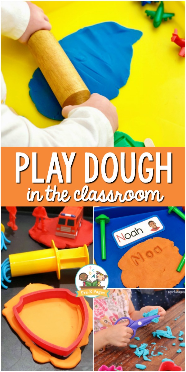 Play Dough Center Set Up Ideas