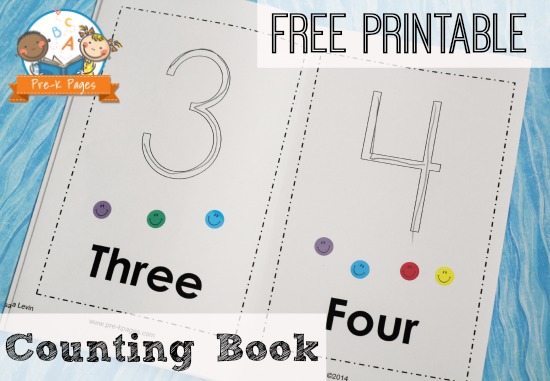 Printable Counting Book