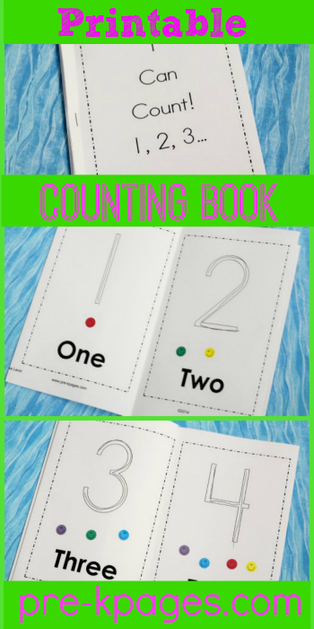Printable Counting Book