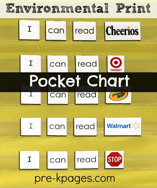 Preschool Pocket Chart