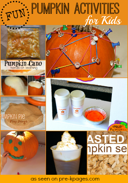 Pumpkin Activities For Kids