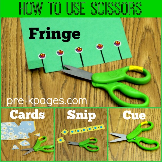 How to Hold Scissors. Scissor Cutting for Pre-Schoolers