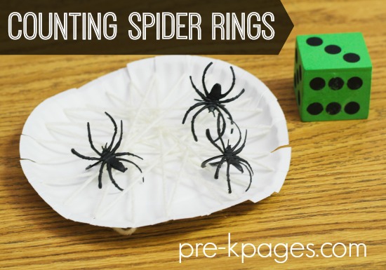 One-to-One Correspondence Counting Spider Rings 