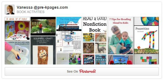 Book Activities Pinterest Board