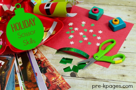 Download Christmas Scissor Cutting Skills