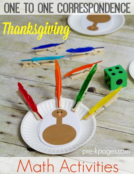 Counting Turkey Feathers Activity