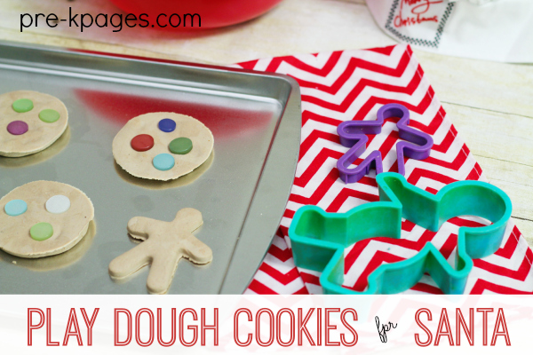 Play Dough Cookies for Santa