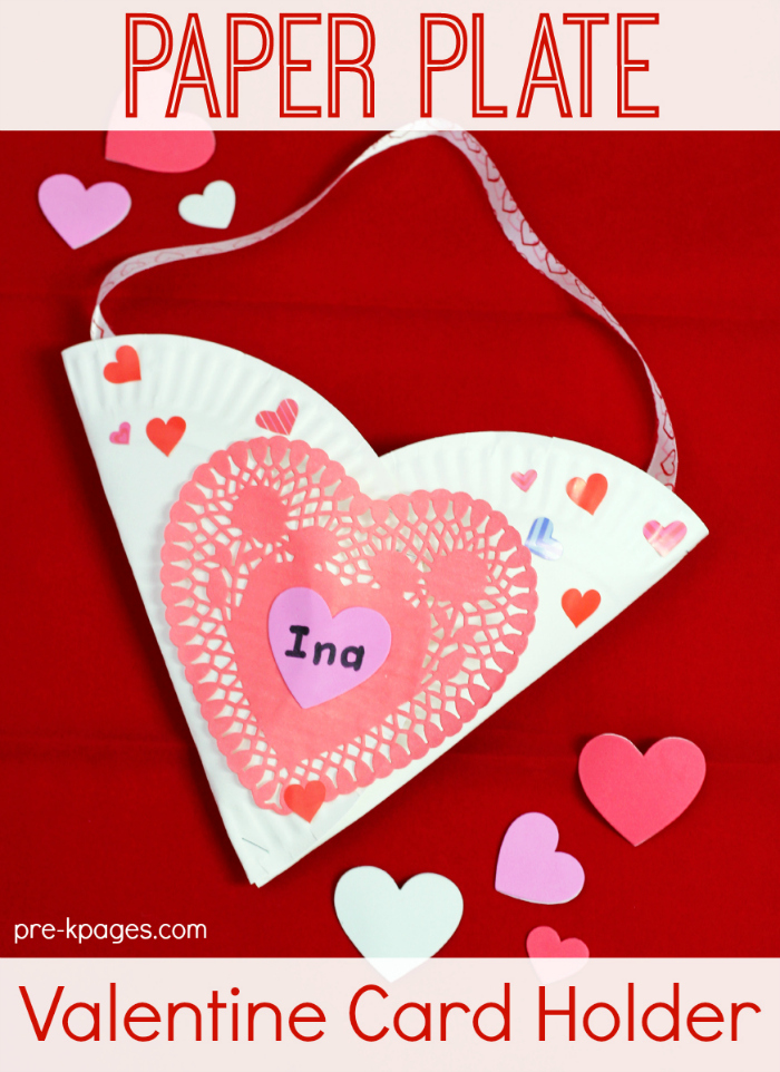 Easy Valentine Card Holders