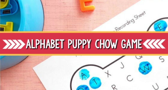 Alphabet Puppy Chow Game For Kids