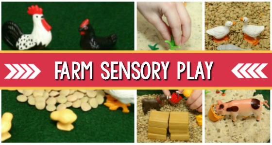 Farm Small World Sensory Play