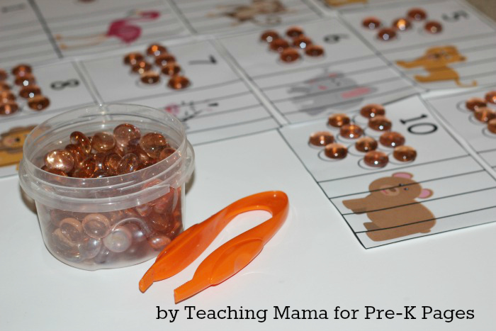 Zoo Animal Fine Motor Activity