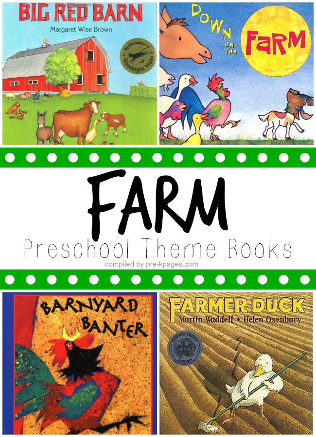 Farm Animal Books For Kindergarten