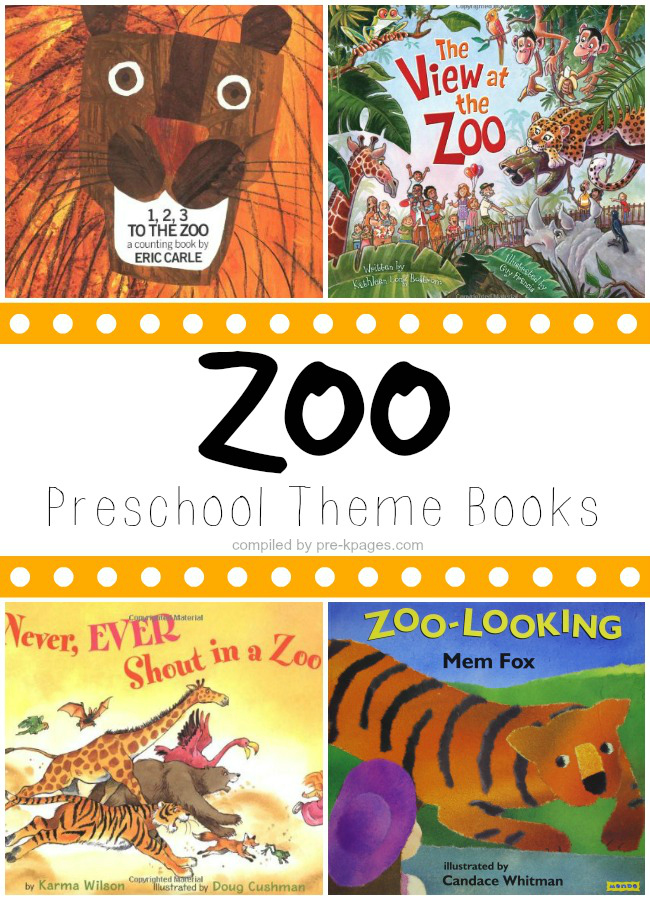 Preschool Books About the Zoo