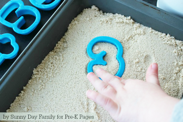 Ocean Counting Activity numeral
