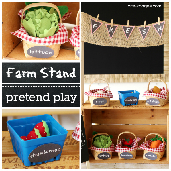 Dramatic Play Farm Stand