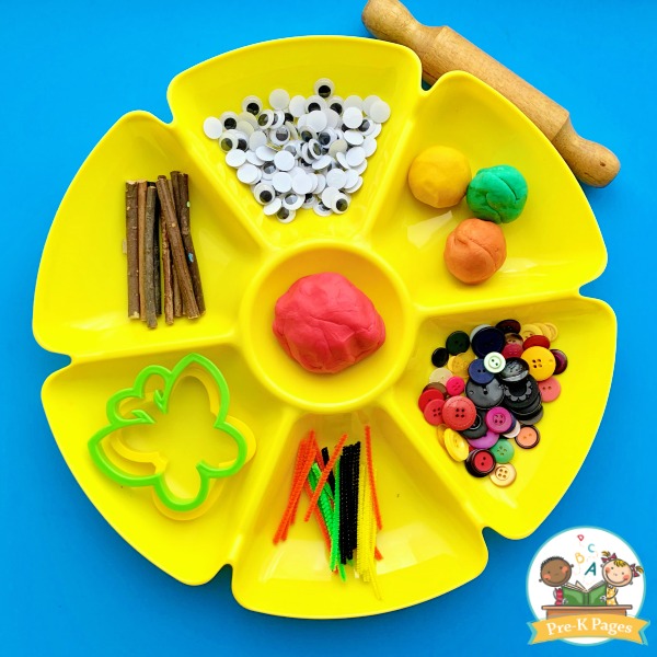 Bug Play Dough Activity