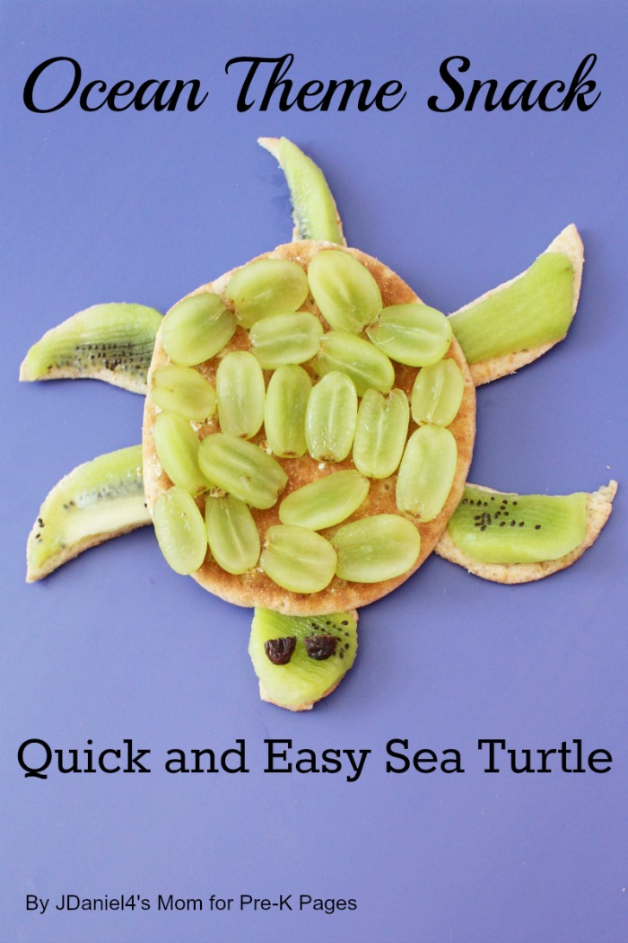 Healthy Ocean Themed Snack Sea Turtles