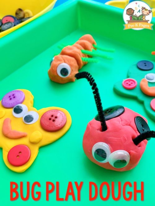 Bug Play Dough Activity