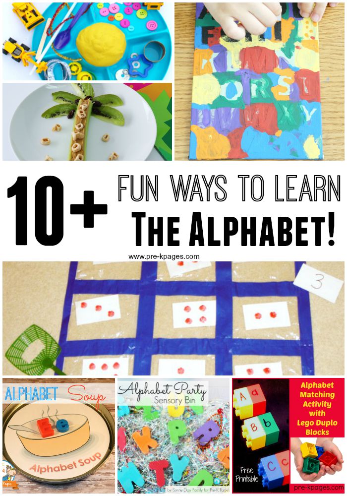 Fun Ways To Learn The Alphabet At Home